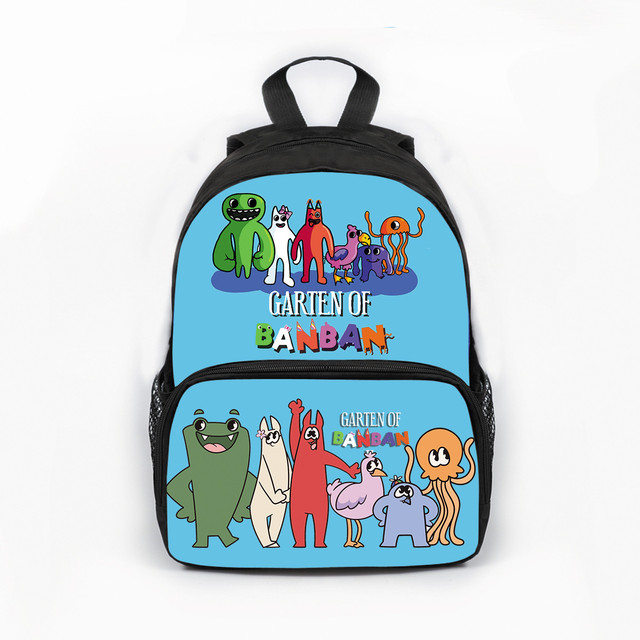 Garten of Banban Banban Garden Game Kindergarten Backpack Student Reduced  Backpack Children's Gifts Lightening Zipper Shoulders - AliExpress